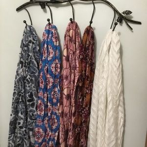 Assorted scarves